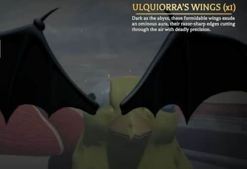 Ulquiorra Wings — item image