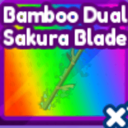 Bamboo Dual Sakura Blade — item image
