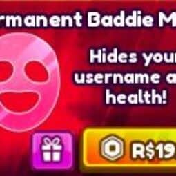 Permanent Baddie Mask Anonymous — item image