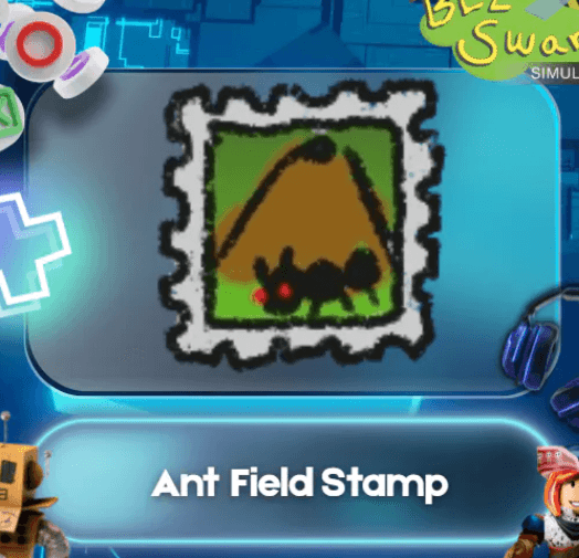 Ant Field Stamp — item image