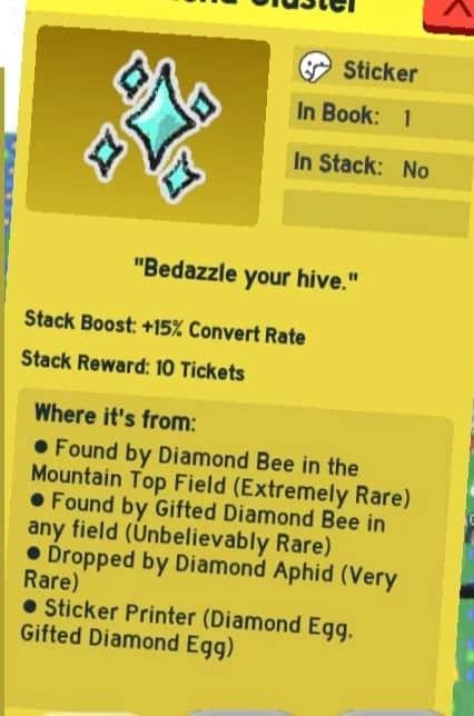 Diamond Cluster — item image