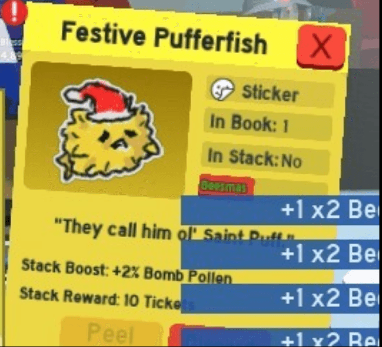 Festive Pufferfish — item image