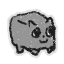 Grey Shape Companion — item image