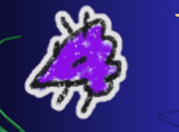 Purple Pointed Critter — item image