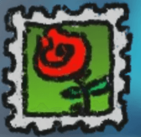 Rose Field Stamp — item image