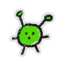 Round Green Critter — item image