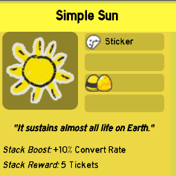 Simple Sun — item image