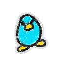 Small Blue Chick — item image