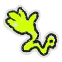 Yellow Sticky Hand — item image