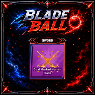 Dual Masked Horror Blade — item image