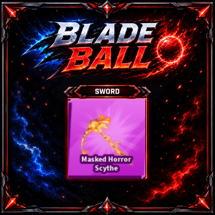 Masked Horror Scythe — item image