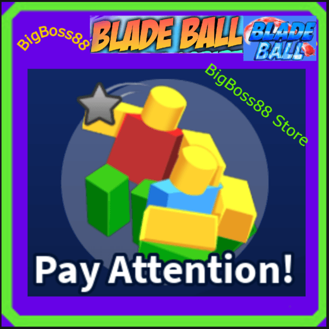 Pay Attention! Emote — item image