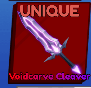 Voidcarve cleaver — item image