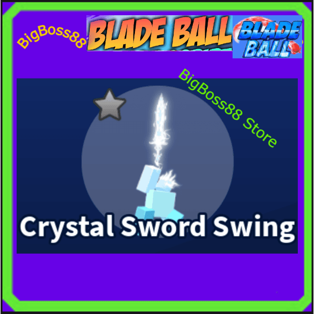 Crystal Sword Swing Emote — item image