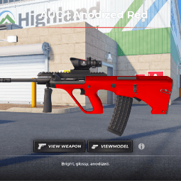 AUG | Anodized Red — item image