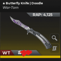 Butterfly Knife | Doodle — item image