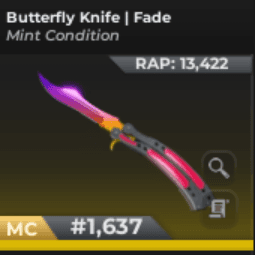 Butterfly Knife | Fade — item image