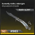 Butterfly Knife | Midnight — item image