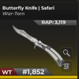 Butterfly Knife | Safari — item image