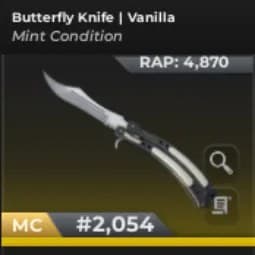 Butterfly Knife | Vanilla — item image