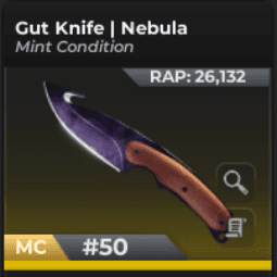 Gut Knife | Nebula — item image