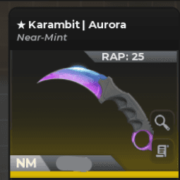 Karambit Knife Aurora — item image