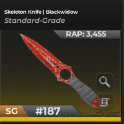 Skeleton Knife | Blackwidow — item image