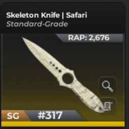 Skeleton Knife | Safari — item image