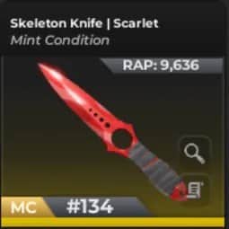 Skeleton Knife | Scarlet — item image