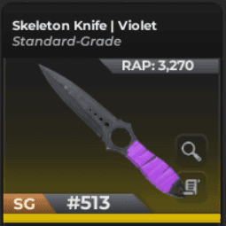 Skeleton Knife | Violet — item image