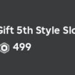 5th Style Slot — item image