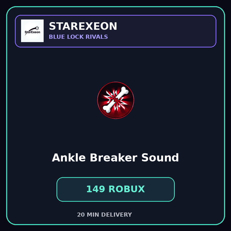 Ankle Breaker Sound — item image
