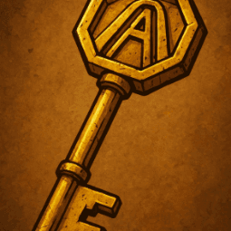 DC Gold key — item image