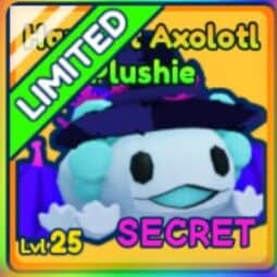 Shiny Harvest Axolotl Plushie — item image