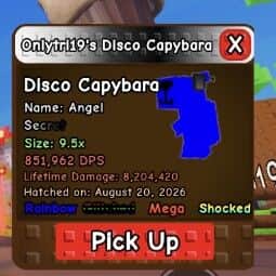 Disco Capybara — item image