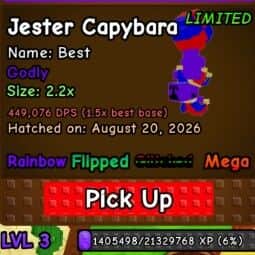 Jester Capybara — item image