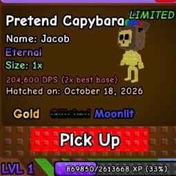 Pretend Capybara — item image