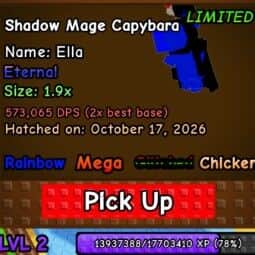 Shadow Mage Capybara — item image