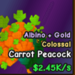 Carrot Peacock — item image