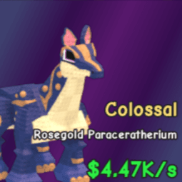 Rosegold Paraceratherium — item image