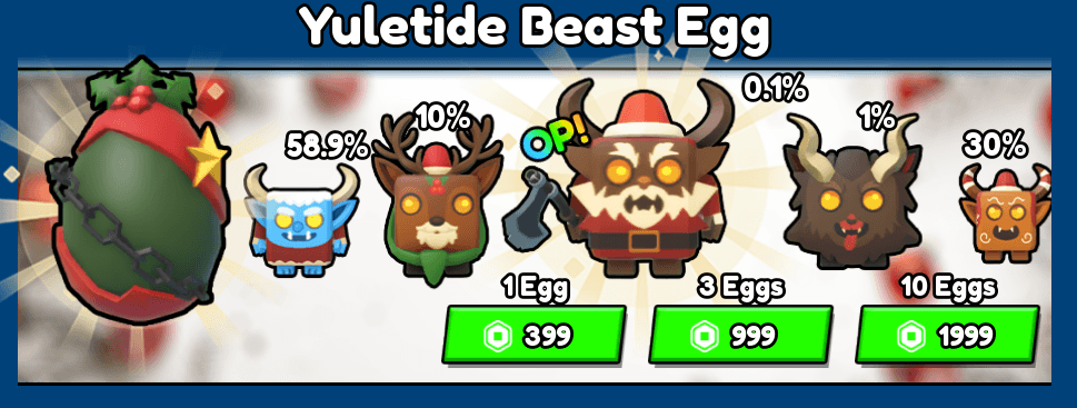 Yuletide Beast Egg — item image