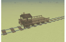 Wooden Train — item image