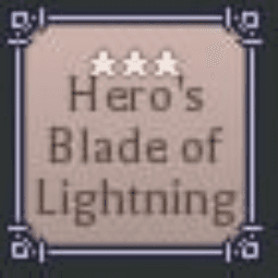 Hero Blade of Lightning — item image