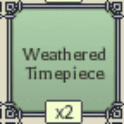Weathered Timepiece — item image