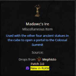 Madawc's Ire — item image