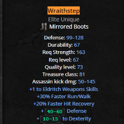 Wraithstep — item image