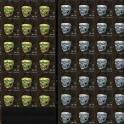 Death Shadow lightweight armored mask — item image