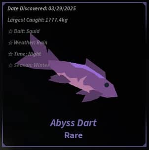 Abyss Dart — item image