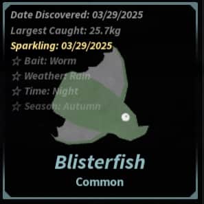 Blisterfish — item image
