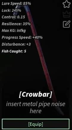 Joyous Lollipop Skin For Crowbar Rod — item image